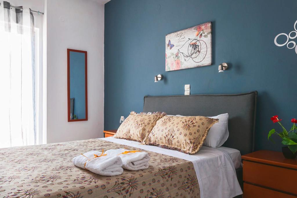 Nikos Apartments Agia Marina Kamer foto